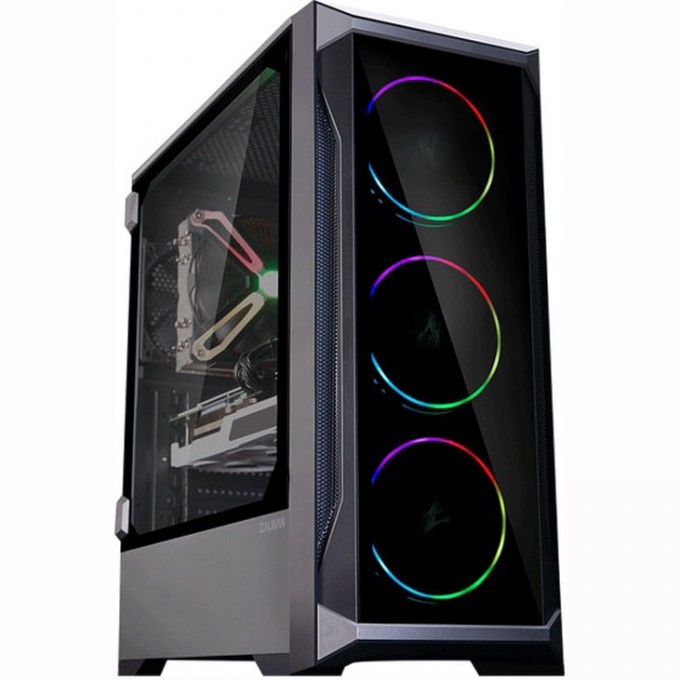 Корпус ZALMAN , ATX, BLACK, FRONT TG, WINDOW, 2XCOMBO (3.5" OR 2.5"), 4X2.5", 1XUSB2.0, 2XUSB3.0, FRONT 3X120MM ARGB, REAR 1X120MM Z8 TG Корпус ZALMAN , ATX, BLACK, FRONT TG, WINDOW, 2XCOMBO (3.5" OR 2.5"), 4X2.5", 1XUSB2.0, 2XUSB3.0, FRONT 3X120MM ARGB, REAR 1X120MM Z8 TG