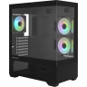 Корпус ZALMAN CHRONIX V2 черный без БП ATX 6x120mm 2x140mm 1xUSB2.0 1xUSB3.0 audio bott PSU
