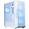Корпус ZALMAN I3 NEO V2 белый без БП ATX 7x120mm 5x140mm 1xUSB3.0 audio bott PSU I3 NEO ARGB V2 WHITE