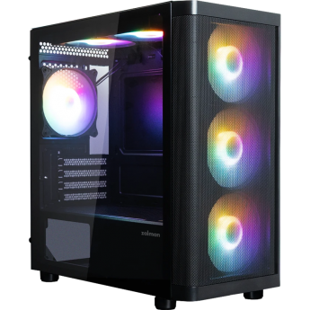 Корпус ZALMAN M4 SE черный без БП mATX 6x120mm 2xUSB2.0 1xUSB3.0 audio bott PSU