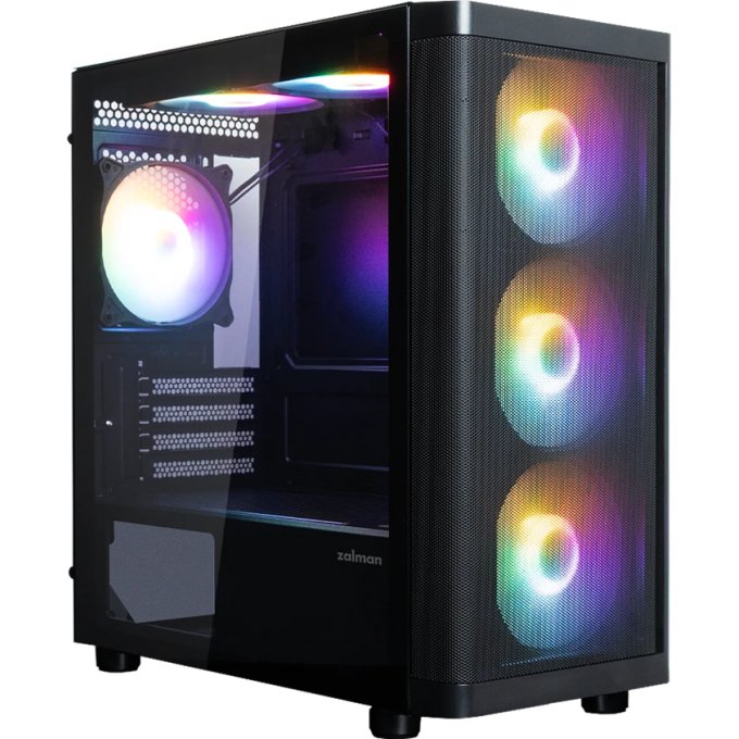 Корпус ZALMAN M4 SE черный без БП mATX 6x120mm 2xUSB2.0 1xUSB3.0 audio bott PSU M4 SE BLACK