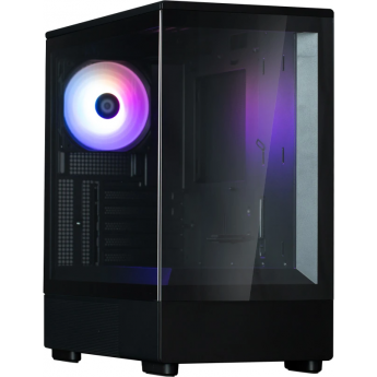 Корпус ZALMAN P10 черный без БП mATX 6x120mm 2x140mm 1xUSB3.0 audio bott PSU
