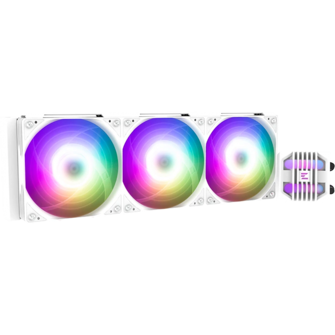 Система водяного охлаждения ZALMAN ALPHA2 SE A36 Soc-AM5/AM4/1151/1200/2066/2011/1700 белый 4-pin 29.7dB Al Ret () ALPHA2 SE A36 WHITE