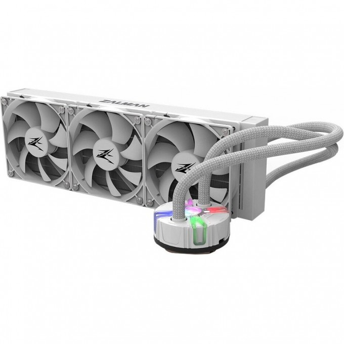 Система водяного охлаждения ZALMAN RESERATOR5 Z36 ARGB SOC-AM5/AM4/1151/1200/2066/2011/1700 4-pin Al+Cu LED Ret RESERATOR5 Z36 ARGB WHITE Система водяного охлаждения ZALMAN RESERATOR5 Z36 ARGB SOC-AM5/AM4/1151/1200/2066/2011/1700 4-pin Al+Cu LED Ret RESERATOR5 Z36 ARGB WHITE